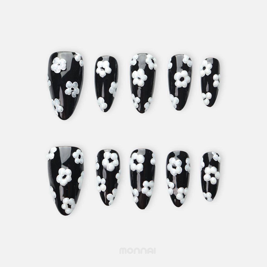 Black &amp; White Blooms